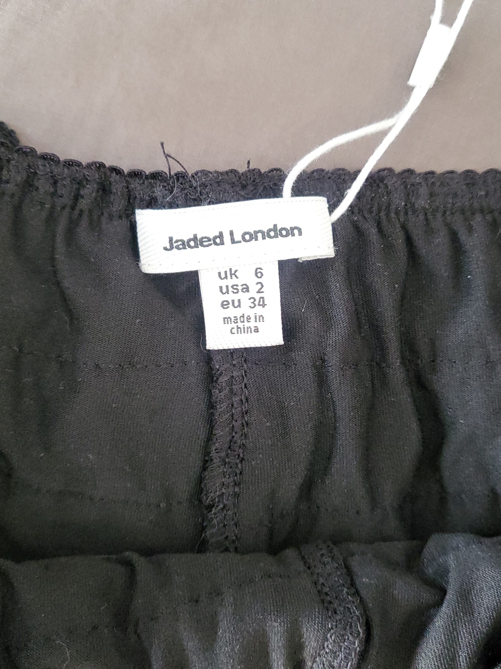 Jaded London Black Tiered Lace Ruffle Shorts Bloomers - Picture 3 of 4